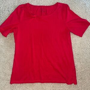 Talbots Women’s Red Blouse Size MP